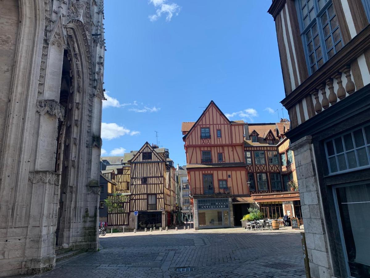 Appartamento Le Graveur Saint Maclou, Hyper Centre, Typique Rouennais Esterno foto